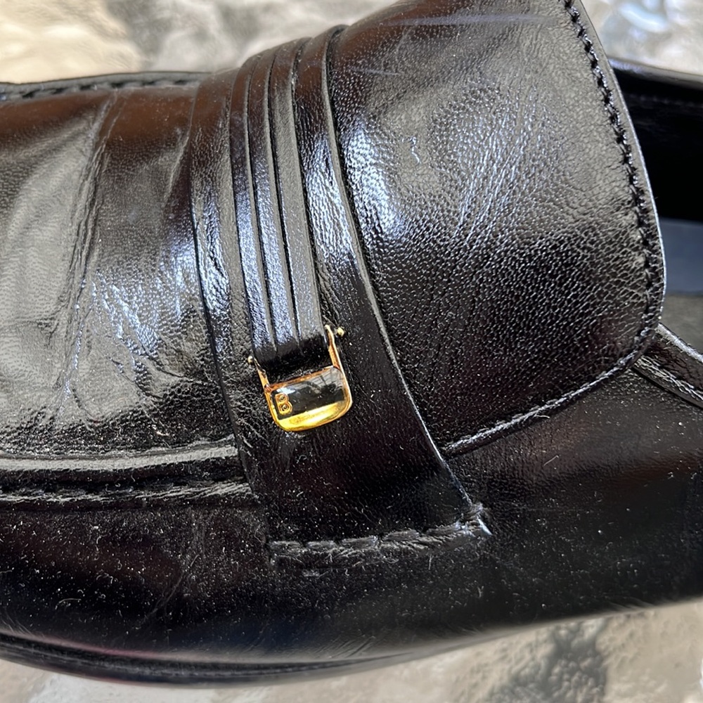 Men’s Bostonian Slip On Dress Shoes. Like New Size 11. Black. - Picture 13 of 13